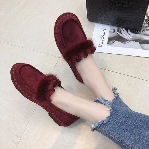 Women Flat Loafers Casual Comfort Slip On Shoes