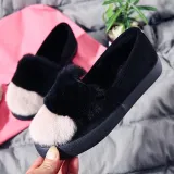 Women Cony Hair Winter Casual Platform Loafers