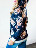 Printed Casual Polyester Hoodies