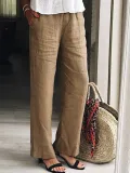 Casual Plain Pants