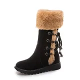 Women Snow Booties Casual Comfort Warm Shoes