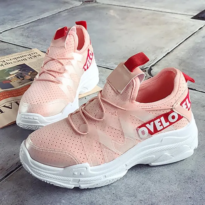 Women Breathable Sneakers Casual Comfort Slip On Shoes