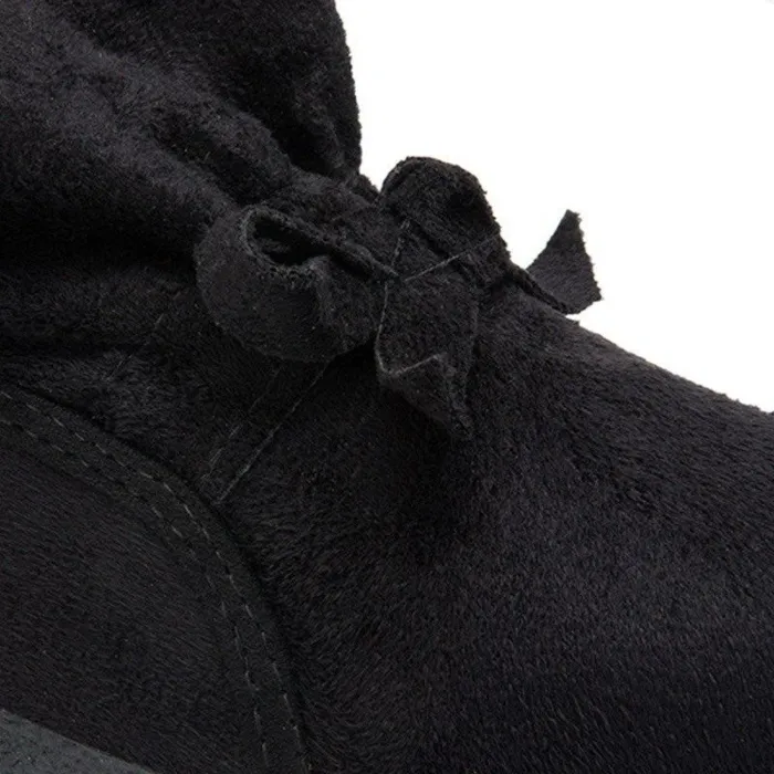 Women's Flat Shoes Round Toe Casual Bowknot Non-slip Flats