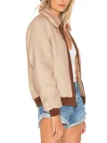 Long Sleeve Paneled Vintage Velvet Coat