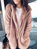 Long Sleeve Pockets Outerwear