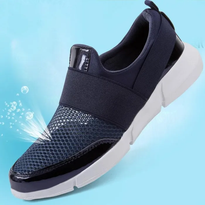 Women Mesh Fabric Sneakers Casual Comfort Plus Size Shoes