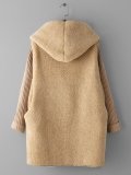 Cashmere Warm Jacket Female Loose Lrge Size Hoodie Long Cardigan
