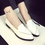 White Spring/Fall Loafer