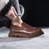 Women Casual Panel Summer Low Heel Oxfords Shoes