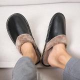Women Snow Fur Warm Home Slippers Loafers Casual Shoes