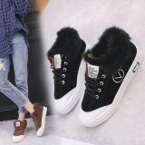 Daily Artificial Nubuck Flat Heel Flats Women Casual Fur Sneakers Athletic Shoes