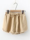 Summer Casual Pockets Cotton Pants