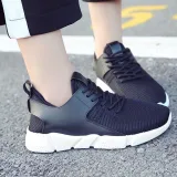Women Mesh Fabric Sneakers Casual Comfort Lace Up Shoes