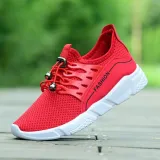 Women Mesh Fabric Sneakers Casual Comfort Lace Up Shoes
