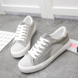 Light_green Artificial Nubuck Daily Flat Heel Sneakers