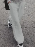 Casual Solid Pants