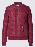 Zipper Paneled Stand Collar Long Sleeve Solid Coat