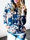 Printed Casual Polyester Hoodies
