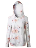 Printed Casual Polyester Hoodies