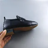 Women Chunky Heel Artificial Leather Rivet Spring/Fall Loafers
