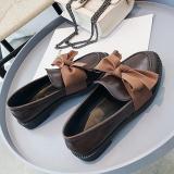 Women PU Loafers Casual Comfort Slip On Shoes
