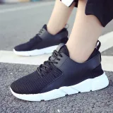Women Mesh Fabric Sneakers Casual Comfort Lace Up Shoes