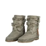 Tassel Flat Heel Boots