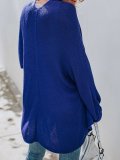 Cotton-blend Solid Casual Paneled Quilted Coat