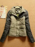 Long Sleeve Basic Cotton Patchwork Coat