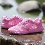 Women Mesh Fabric Sneakers Casual Breathable Durable Outdoor Shoes