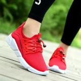 Women Mesh Fabric Sneakers Casual Comfort Lace Up Shoes
