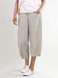 Summer Pockets Shift Casual Capri Pants