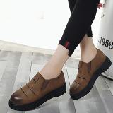 Women PU Loafers Casual Comfort Slip On Shoes