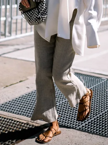 Cotton Casual Pants