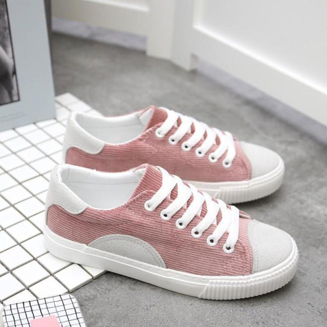 Light_green Artificial Nubuck Daily Flat Heel Sneakers