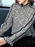 Women Polka Dots Blouse