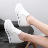 Round Toe Women Platform PU Fashion Sneakers