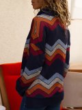 Geometric Printed Long Sleeve Shirt