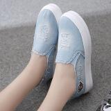 Women Denim Loafers Casual Comfort Shoes