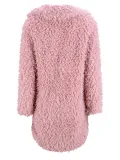 H-line Plain Long Sleeve Casual Coat