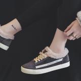 Women Casual Flocking Sneakers Athletic Shoes Artificial Suede Booties