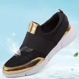 Women Mesh Fabric Sneakers Casual Comfort Plus Size Shoes
