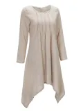 Asymmetric Long Sleeve Blouses&Shirt