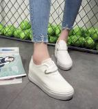 Casual Canvas Creepers Lace-up Women Platform Sneakers