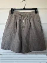 Plus Size Solid Casual Pockets Pants