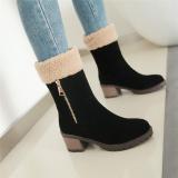 Casual Artificial Nubuck Boots