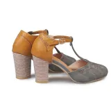 Summer Adjustable Buckle Chunky Heel Shoes
