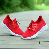 Women Mesh Fabric Sneakers Casual Comfort Lace Up Shoes