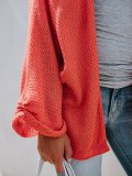 Cotton-blend Solid Casual Paneled Quilted Coat