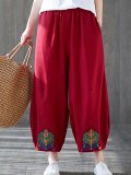 Casual Wide Leg Pants With Pockets
